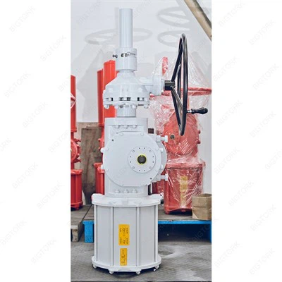 Задвижващ механизъм с двойно действие